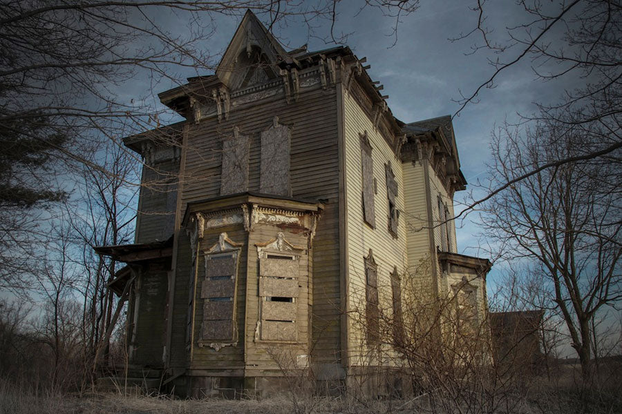 a real haunted house
