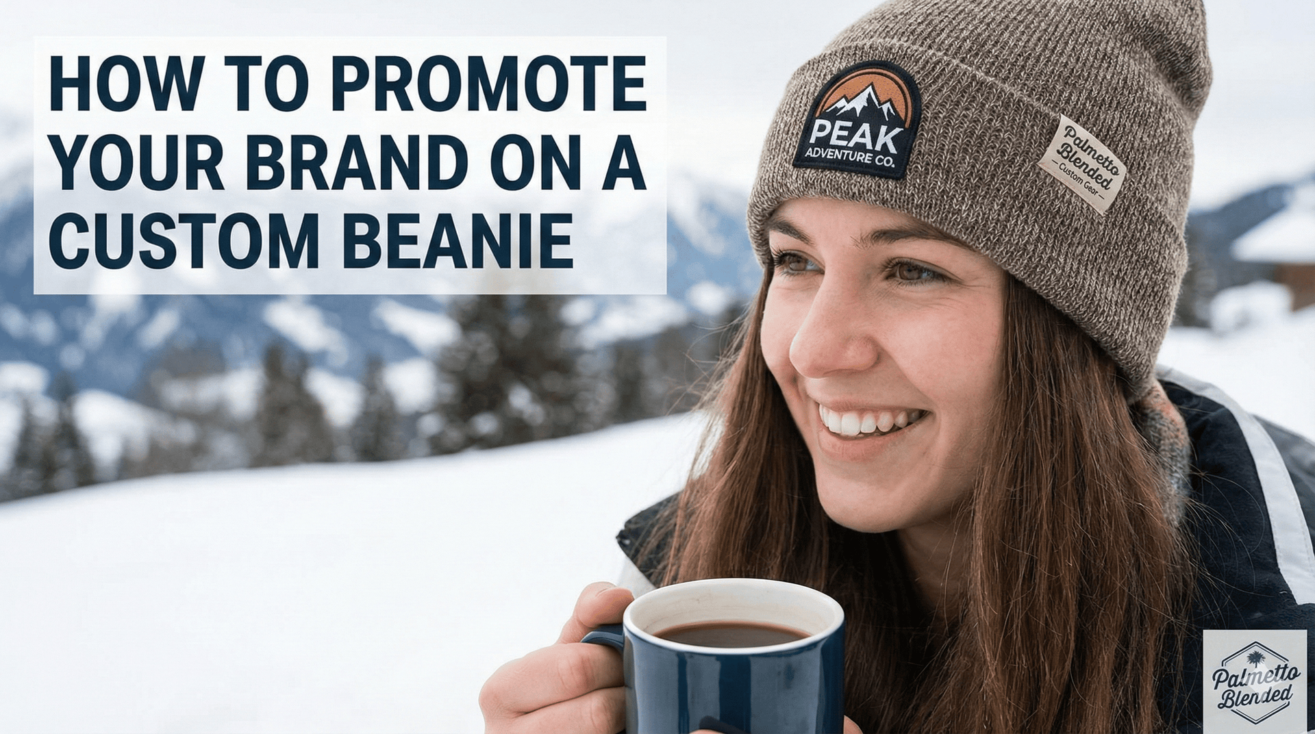 How to Promote Your Brand on a Custom Beanie
