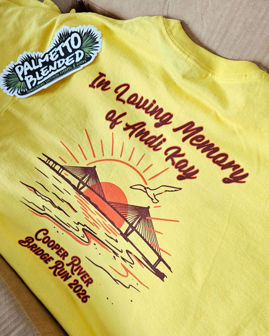 Charleston Bridge Run team shirts and event apparel