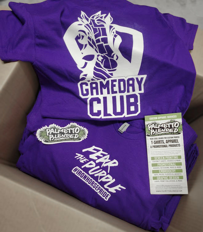Custom online fundraiser store apparel and branded merchandise