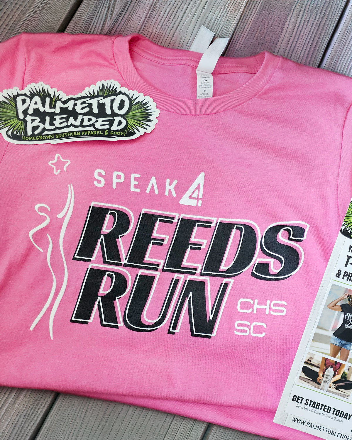 Custom Charleston race shirts for runners and 5K events