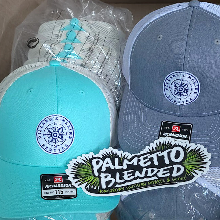 Custom illustrated graphic printed on apparel by Palmetto Blended