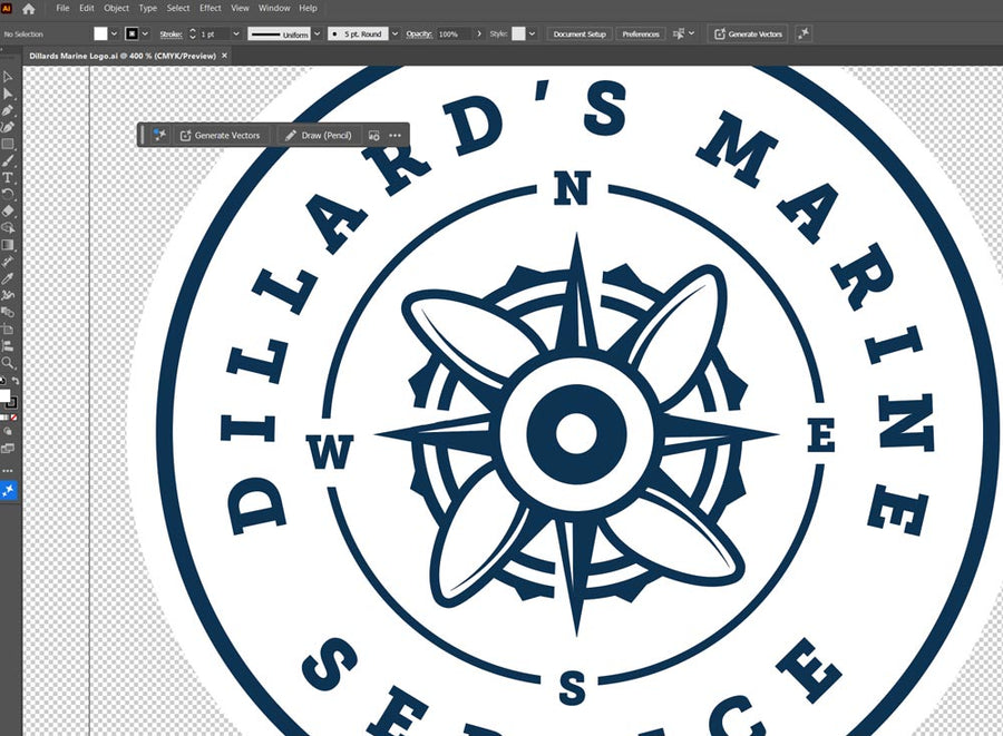 Custom T-shirt artwork and illustration design process